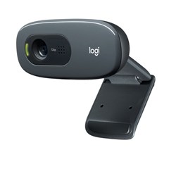 Webcam com Microf Logitech C270  960-000694 HD Preto CX 1 UN