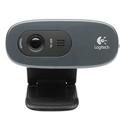 Webcam com Microf Logitech C270 - 960-00694 HD 3MP Preto CX 1 UN